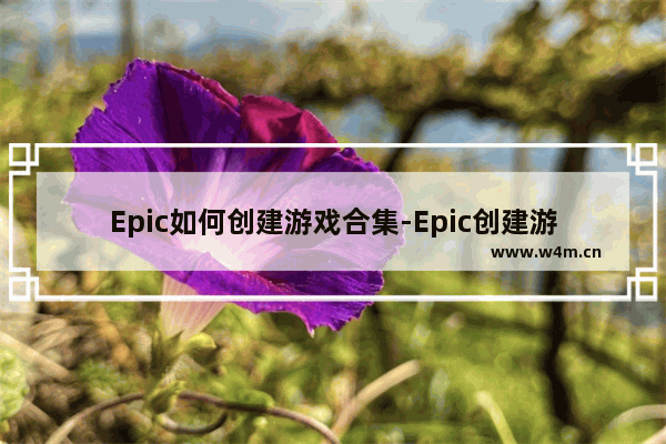 Epic如何创建游戏合集-Epic创建游戏合集的方法