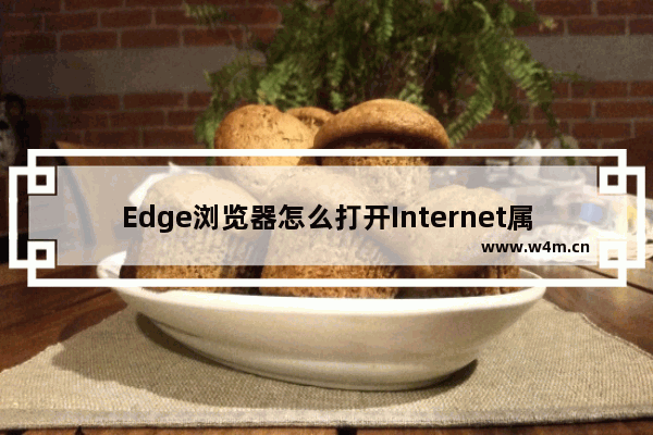 Edge浏览器怎么打开Internet属性页面-Edge浏览器打开Internet属性页面的方法