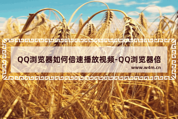 QQ浏览器如何倍速播放视频-QQ浏览器倍速播放视频的方法