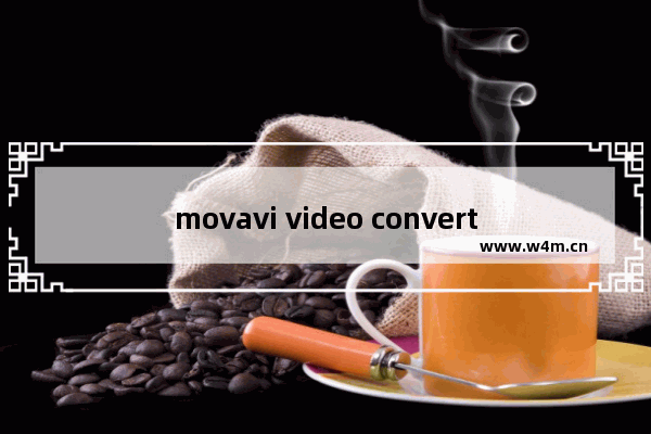 movavi video converter如何关闭视频原声-movavi video converter关闭视频原声的方法