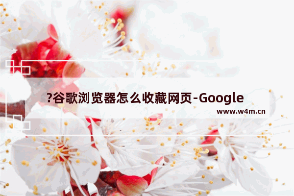 ?谷歌浏览器怎么收藏网页-Google Chrome收藏某个网站的方法教程