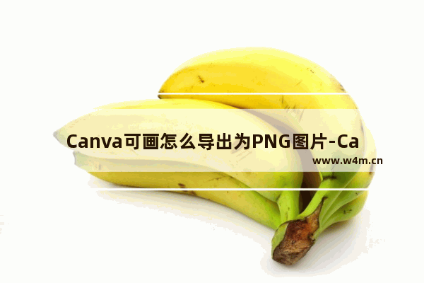 Canva可画怎么导出为PNG图片-Canva可画保存为PNG图片的方法