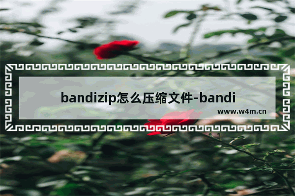 bandizip怎么压缩文件-bandizip压缩文件的方法