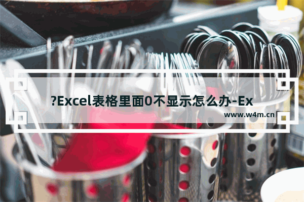 ?Excel表格里面0不显示怎么办-Excel表格保留0开头的方法教程