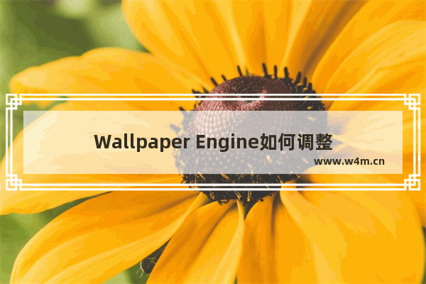 Wallpaper Engine如何调整视频播放速度-Wallpaper Engine调节视频进度的方法