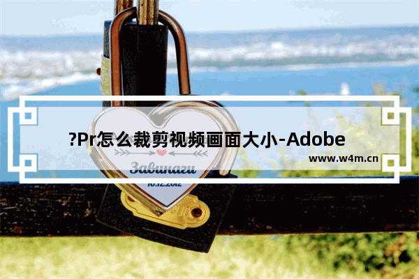 ?Pr怎么裁剪视频画面大小-Adobe premiere裁剪视频视频画面大小的方法教程