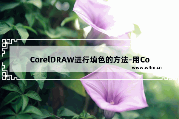 CorelDRAW进行填色的方法-用CorelDRAW2019填充颜色怎么做