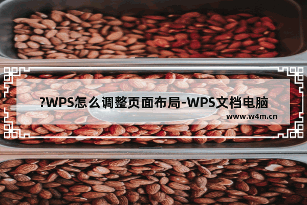 ?WPS怎么调整页面布局-WPS文档电脑版调整页面布局的方法教程