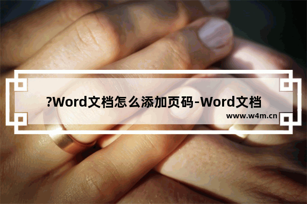 ?Word文档怎么添加页码-Word文档添加页码的方法教程