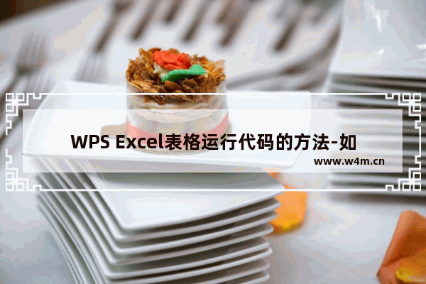 WPS Excel表格运行代码的方法-如何在WPS表格中运行代码