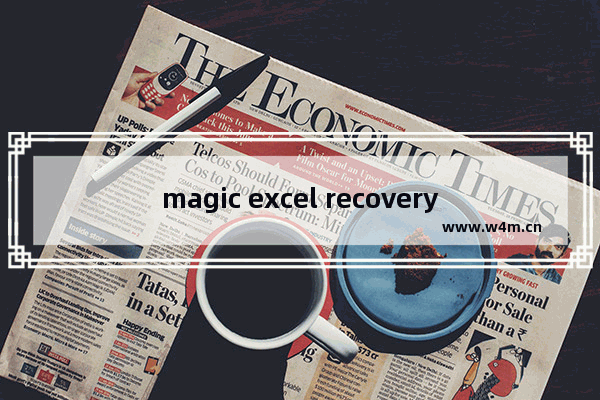 magic excel recovery怎么使用-magic excel recovery的使用方法