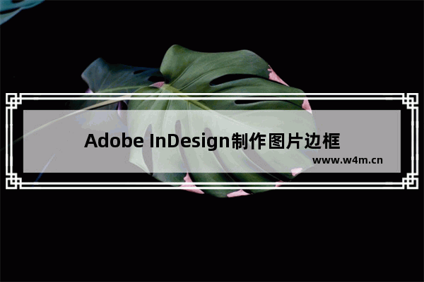 Adobe InDesign制作图片边框的方法-Adobe InDesign怎么制作图片边框