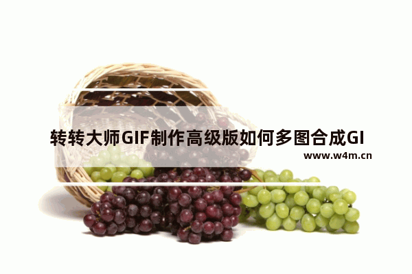 转转大师GIF制作高级版如何多图合成GIF-转转大师GIF制作高级版多图合成GIF的方法