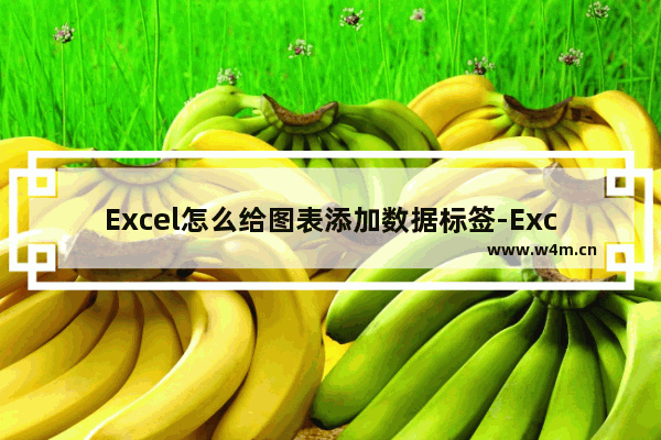 Excel怎么给图表添加数据标签-Excel给图表添加数据标签的方法