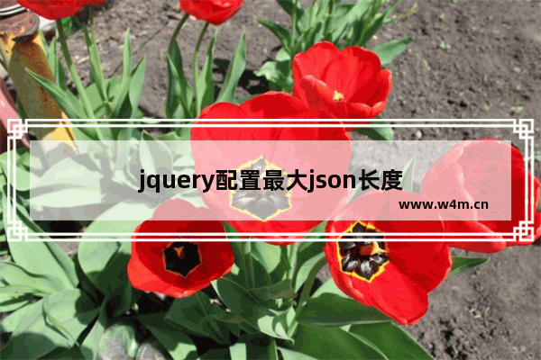 jquery配置最大json长度