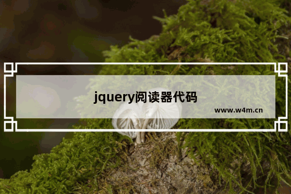 jquery阅读器代码