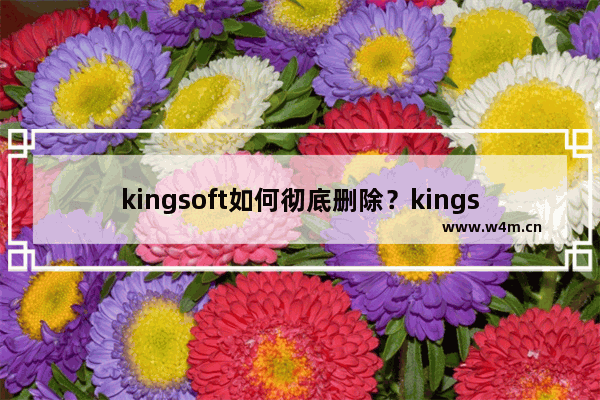 kingsoft如何彻底删除？kingsoft删除卸载教程