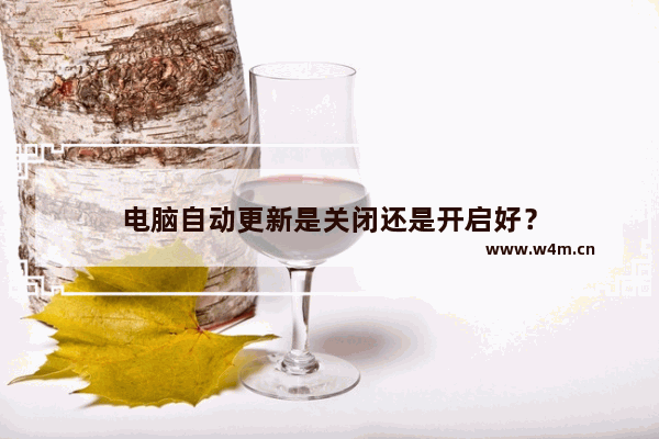 电脑自动更新是关闭还是开启好？