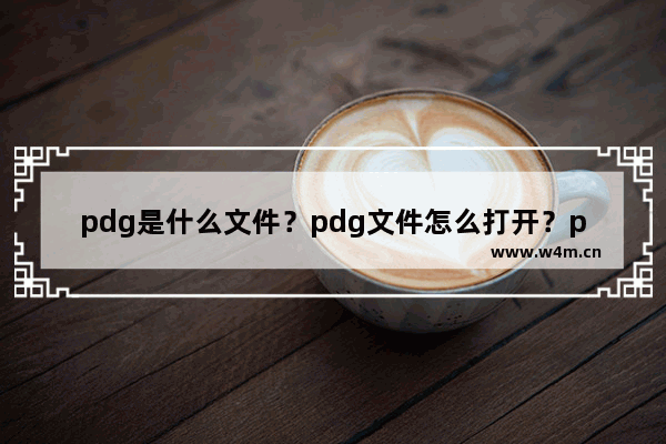 pdg是什么文件？pdg文件怎么打开？pdg格式文档打开方法