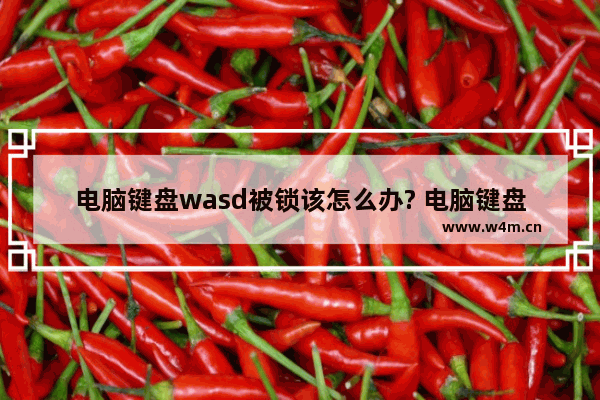 电脑键盘wasd被锁该怎么办? 电脑键盘wasd没反应的三种解决办法