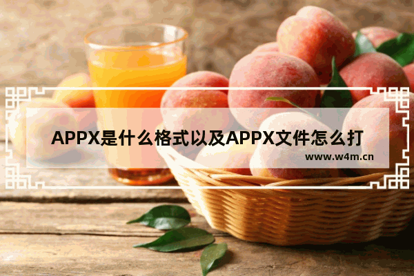 APPX是什么格式以及APPX文件怎么打开？