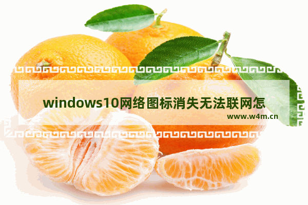 windows10网络图标消失无法联网怎么办 windows10网络图标消失无法联网解决办法