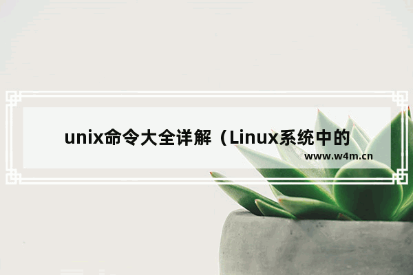 unix命令大全详解（Linux系统中的dos2unix命令）