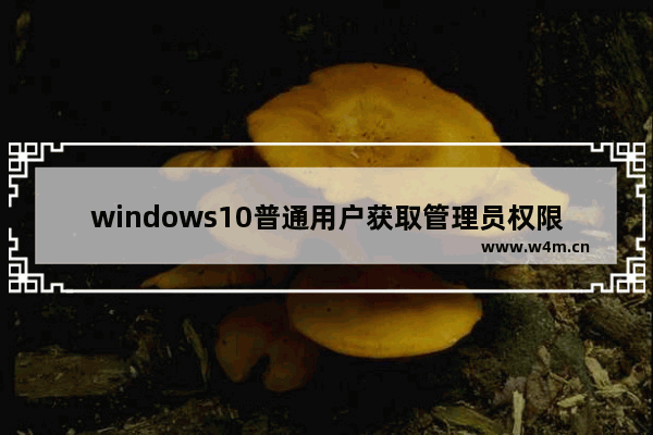 windows10普通用户获取管理员权限怎么操作 windows10普通用户获取管理员权限操作方法