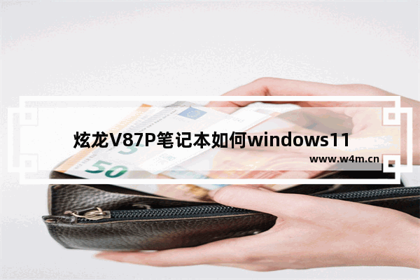 炫龙V87P笔记本如何windows11重装系统 炫龙V87P一键重装windows11教程