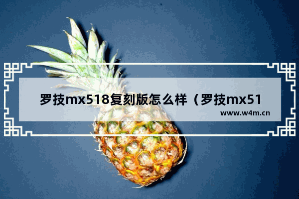 罗技mx518复刻版怎么样（罗技mx518鼠标详细参数）