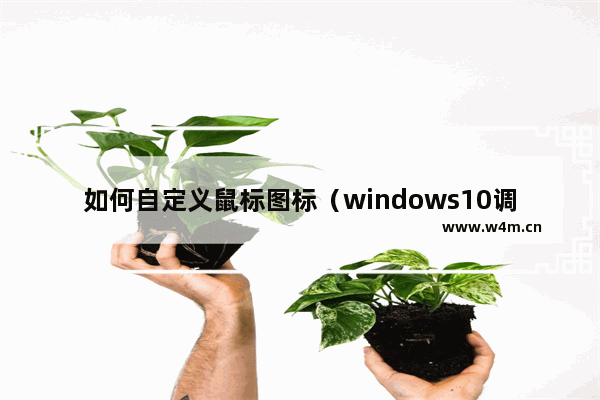 如何自定义鼠标图标（windows10调鼠标箭头的方法）