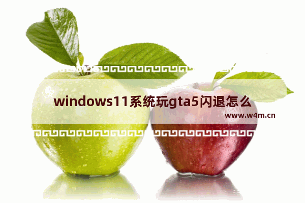 windows11系统玩gta5闪退怎么办 解决windows11玩gta5闪退问题