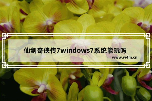 仙剑奇侠传7windows7系统能玩吗 仙剑奇侠传7windows7系统可以玩吗