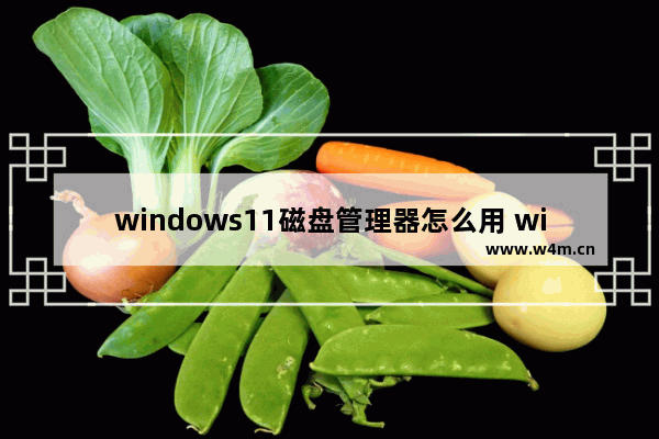 windows11磁盘管理器怎么用 windows11磁盘管理器打开方法