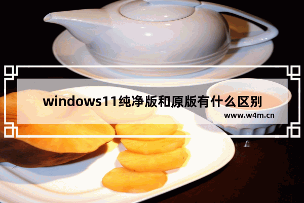 windows11纯净版和原版有什么区别 windows11纯净版和原版的区别