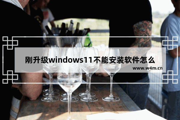 刚升级windows11不能安装软件怎么办 升级windows11无法安装软件的解决方法