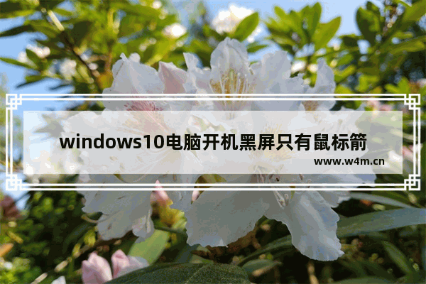 windows10电脑开机黑屏只有鼠标箭头怎么修复 windows10电脑开机黑屏只有鼠标箭头修复方法