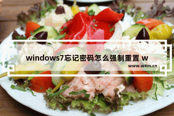 windows7忘记密码怎么强制重置 windows7忘记密码如何强制重置