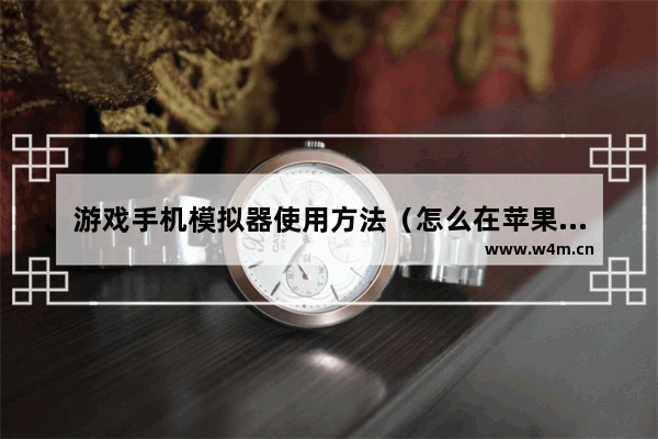 游戏手机模拟器使用方法（怎么在苹果手机上玩模拟器游戏）