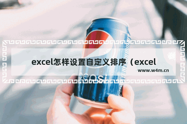 excel怎样设置自定义排序（excel表格中自定义排序步骤）