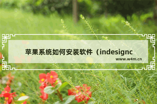 苹果系统如何安装软件（indesigncc2021安装教程）