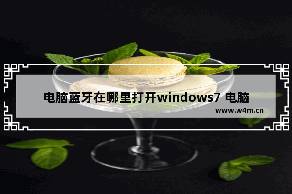 电脑蓝牙在哪里打开windows7 电脑蓝牙怎么打开windows7