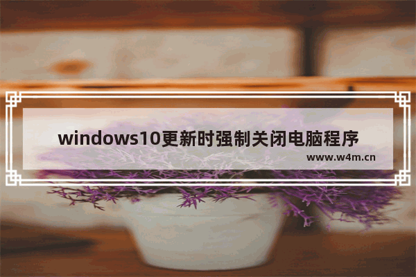 windows10更新时强制关闭电脑程序快捷键是什么 windows10更新时强制关闭电脑程序快捷键详解