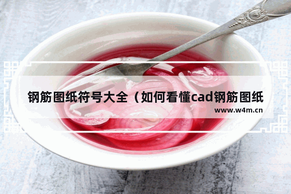 钢筋图纸符号大全（如何看懂cad钢筋图纸）