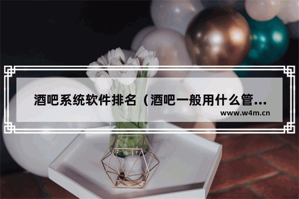 酒吧系统软件排名（酒吧一般用什么管理系统）