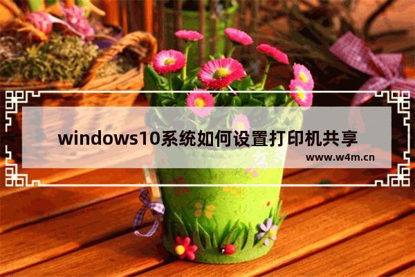 windows10系统如何设置打印机共享（windows10无法连接共享打印机解决办法）