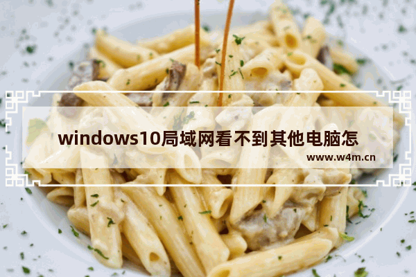 windows10局域网看不到其他电脑怎么办 windows10局域网看不到其他电脑解决方法