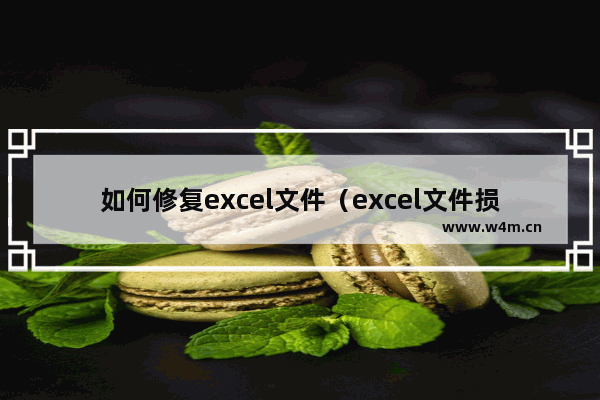 如何修复excel文件（excel文件损坏怎么修复绝招）