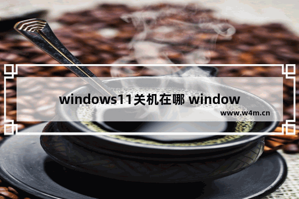 windows11关机在哪 windows11关机教程