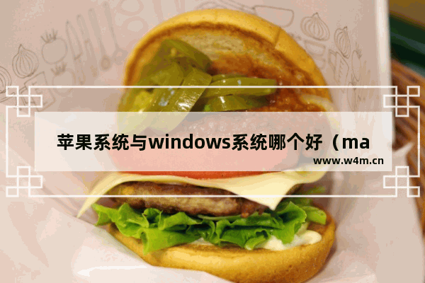 苹果系统与windows系统哪个好（mac系统和windows有什么区别）